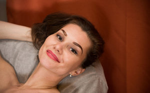 18 year old cutie Carmen Callaway sexys her two study buddies at the same time